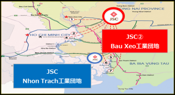 JSC２レンタル工場（Bau Xeo工業団地）
